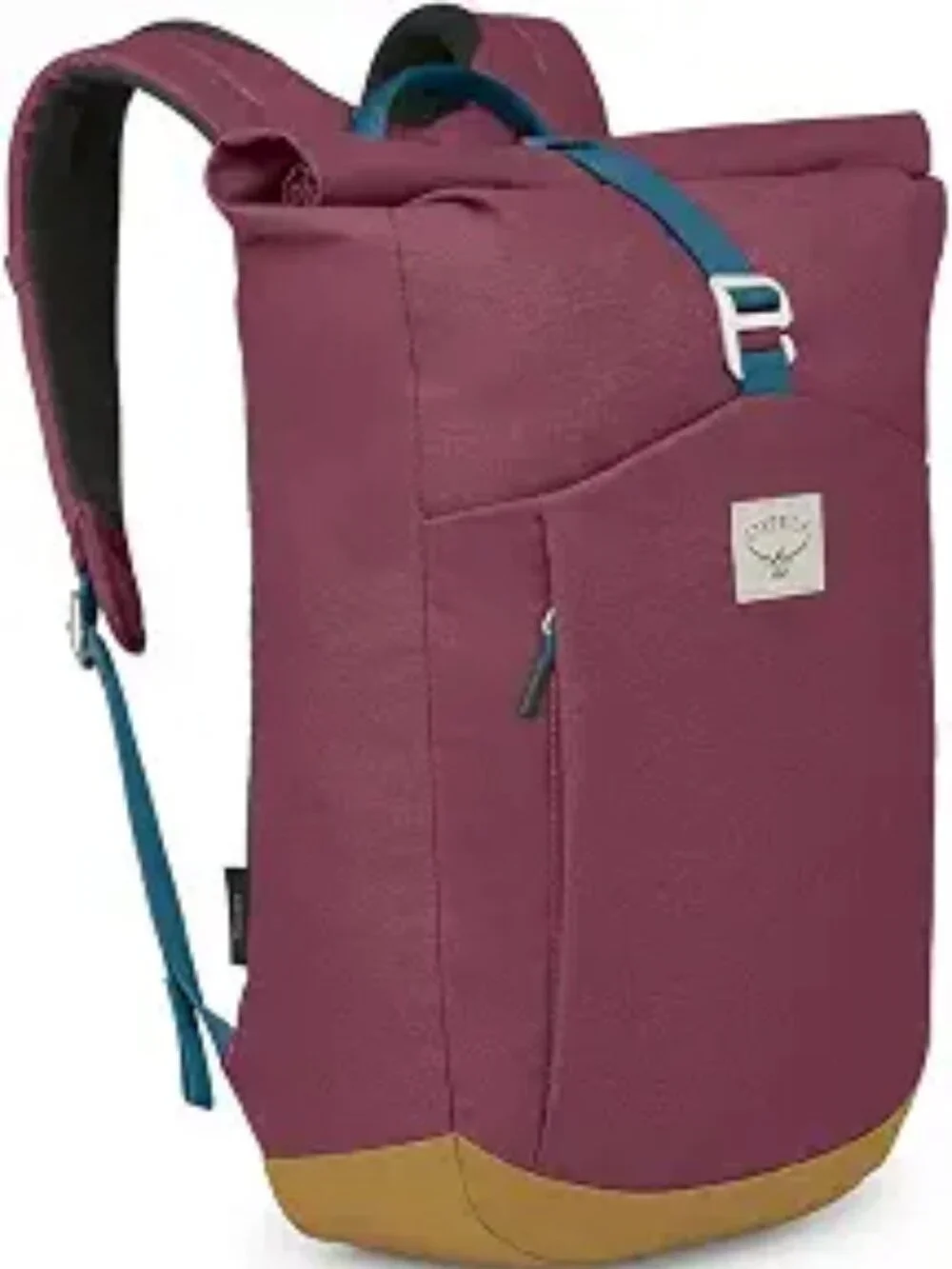 Osprey Arcane Roll Top Commuter Bag – 24L Laptop Backpack in Red and Brown NWT